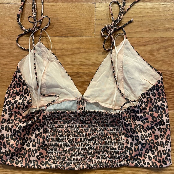 Satin Cheetah UO top - Picture 3 of 3